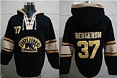 Boston Bruins 37 Patrice Bergeron Black 3RD All Stitched Pullover Hoodie,baseball caps,new era cap wholesale,wholesale hats
